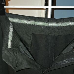 Armani Black Trousers